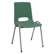 Chaise coque plastique - Vert