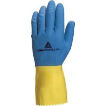 Huishoudhandsch.van Latex Duocolor 330 - 8/9 - Bl-geel, - Delta Plus