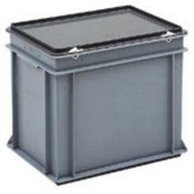 Bacs à couvercle RAKO gris - 400x300mm - 5 à 30 L