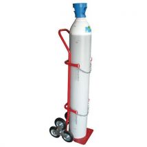 Steekwagen voor fles 200 kg - Rubberen wiel