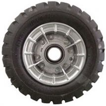 Roue pneumatique gonflable pour remorque à plateau - Fimm