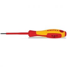 Tournevis plat 10mm isolé 1000V - KNIPEX