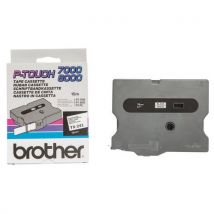 Cassette de ruban pour étiqueteuse Brother - Largeur 18 mm