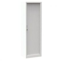 Armoire à rideaux Premium unie - Hauteur 198 cm