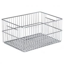 Bac gerbable en fil d'acier - Longueur 400 mm - 20 L - Sameto Technifil