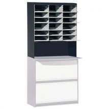 Armoire de tri pour courrier - 3 colonnes - Paperflow