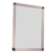 Vitrine d'extérieur Antares à l'italienne - Fond aluminium - Porte en verre de sécurité