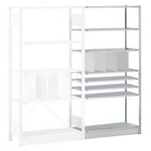 Rayonnage léger Easy-Fix - Finition galva - Schulte