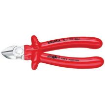 Zijsnijtang Verchroomd Dompelisolatie, Vde 160mm _ 70 07 160, - Knipex
