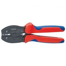 Knipex - PreciForce Krimptang - 220mm - 0,5-6,0 mm² - Componentengreep