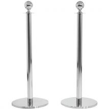 Poteau à corde tête boule - Manutan