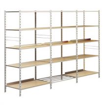 Rayonnage tubulaire Combi-Flip - Hauteur 2000 mm - Manorga