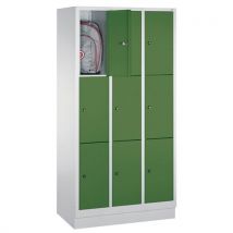 Vestiaire à 3 casiers superposés Série S2000 Classic sur socle - CP