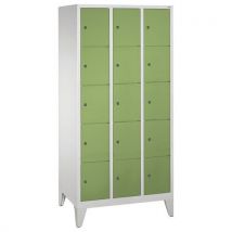 Vestiaire à 5 casiers superposés Série S2000 Classic sur pieds - CP