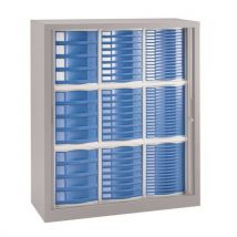 Armoire à rideaux - 84 tiroirs