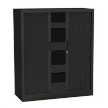 Armoire à rideaux Premium unie - Hauteur 105 cm