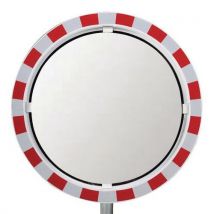 Miroir de sécurité antibuée - Voie privée - 180°