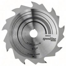Cirkelzaagblad Speedline Wood - Bosch