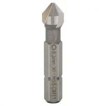 Fraises coniques à lamer HSS, queue six pans