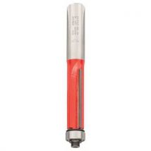 Fraises à araser avec roulement à billes en bas, à deux tranchants, carbure