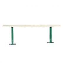 Banc bois pour abri fumeurs basic - Lieusaint