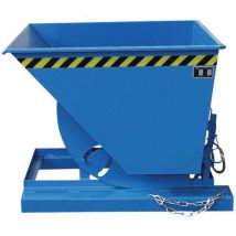 Benne basculante - AK - Bleu - Sur socle - 500 à 1000 L