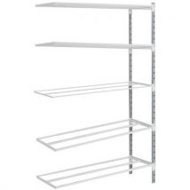 Rayonnage tubulaire Combi-Flip - Hauteur 2000 mm - Manorga