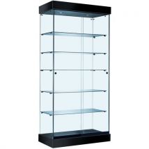 Vitrine ASF avec éclairage LED - Noir
