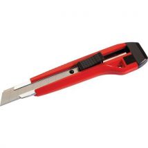 Cutter lame de 18 mm corps plastique avec guide lame