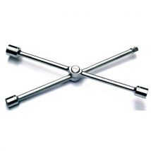 Kruissleutel 17 + 19 + 21 mm + 1/2 inch mannelijk vierkant - PTS