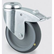 Roulette polypropylène pivotante - F:80 à 320 Kgs - S. 2470 - TENTE