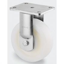 Roulette polyamide fixe - F:1000 à 4000 Kgs - Série 9650 - TENTE