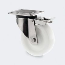 Roulette polyamide pivotante - F:600 à 1600 Kgs - Série 8670 - TENTE