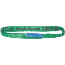 Élingue ronde sans fin en polyester Twintex - Force 1 000 à 6 000 kg - Longueur 1 m à 6 m