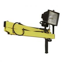 Steunarm voor perronschijnwerper