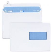 Extra witte envelop met venster 45x100 mm - Doos van 200 - GPV