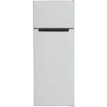 Réfrigérateur-congélateur - Pose libre, l'argent, 205 L - Exquisit.