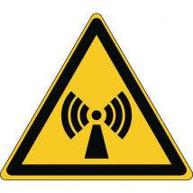 Panneau danger triangle - Radiations non ionisantes - Rigide