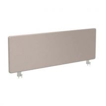 Madison Schermen Stof Taupe Profiel Wit + Enkele Klem 140cm, - Manade