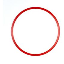Set van 2 - Hoepel Plat Diameter 35 Cm - Rood.,