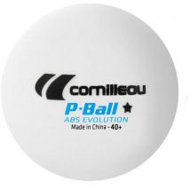 Balle tennis de table P-ball evolution blanc - Lot de 72 - Cornilleau