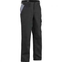Pantalon Industrie 1404 - Noir/gris - 100% Coton croisé - Blaklader