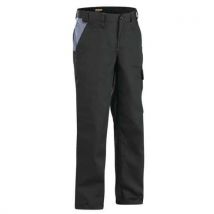 Pantalon Industrie 1404 - Noir/gris - Coton croisé/polyester - Blaklader