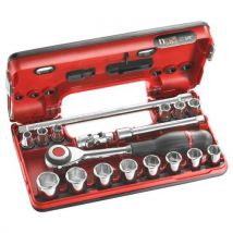 Coffret DBOX douilles 3/8 6 pans métrique - J.360DBOX1