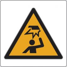 Panneau danger - Obstacle en hauteur - Aluminium