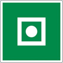 Panneau évacuation - Alarme générale à bord - Aluminium