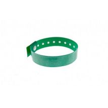 Sogedex - Polsband holografisch maat L met bubbels - Groen - Set van 100 - 20mm breed