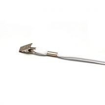 Keycord Buisvormig 12 Mm Met Krokodillenclip - Wit,