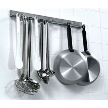 Matfer - Keukenstang RVS 100 cm - Grijs - Horeca Benodigdheden