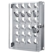 Matfer - Armoire à douilles pâtissières - Inox - 33x25x8.5 cm - Rangement professionnel